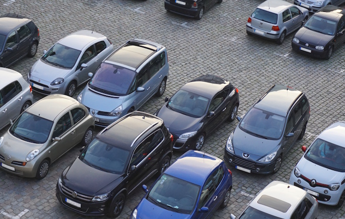 Öffentlicher Parkplatz