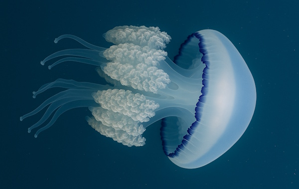 Wurzelmundqualle (Rhizostoma pulmo)